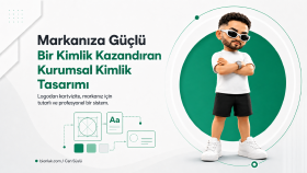 markanız için güçlü kurumsal kimlik tasarlarım