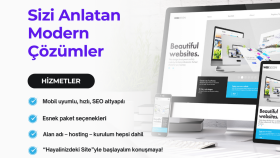 markanıza özel web siteleri tasarlıyorum