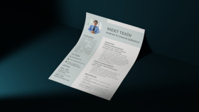 Modern & ATS Uyumlu Senior Yazılımcı CV Tasarımı