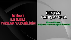 İktisat ile ilgili özgün ve kaliteli yazılar