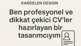 hayalinizdeki işi almanıza yardımcı olacak CV’ler hazırlarım