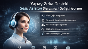 işiniz için yapay zeka sesli asistan yapabilirim