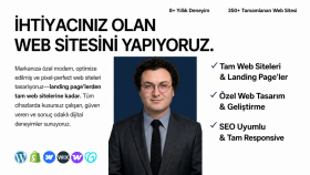 ihtiyaca uygun web sitesi yazabilirim