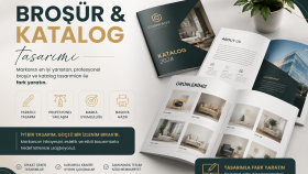 broşür ve katalog tasarlayabilirim