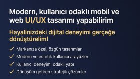 kullanıcı odaklı mobil ve web UI/UX tasarımı yapabilirim