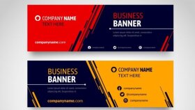 Logo, Banner tasarımları
