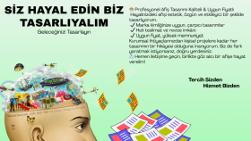 el ilanı, broşür, katolog ve afiş tasarımı yaparım