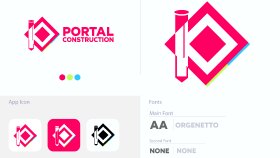 Portal İnşaat Logo Tasarımı
