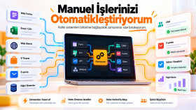 işletmenize özel iş otomasyonları geliştiririm