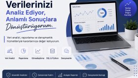 verilerinizi analiz eder ve raporlarım