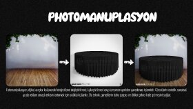Düğün Masa Örtüsü Fotomanüplasyon