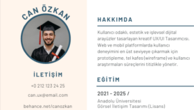 Kreatif Sektörler İçin Renkli ve Yaratıcı CV Tasarımı