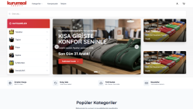 Kurumsal Tekstil - NextJs E-Ticaret Platformu