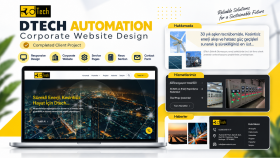 DTech Otomasyon | Kurumsal Web Sitesi Tasarımı ve Geliştirme