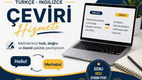  metinlerini özenli ve doğru şekilde çeviririm
