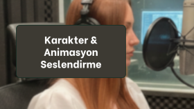 İngilizce ve Türkçe seslendirme yaparım