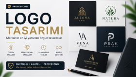 size ve markanıza özel profesyonel logo tasarımı yapabilirim