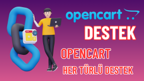 Opencart ile ilgili her türlü desteği verebilirim