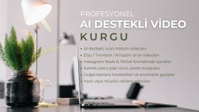 yapay zeka destekli ürün tanıtım videoları tasarlarım