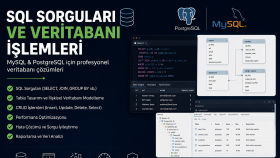 SQL sorguları ve veritabanı işlemleri yapıyorum