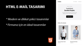 profesyonel e-mail tasarımı yaparım