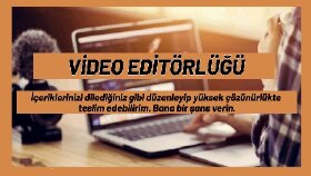 Video Editörlüğü 