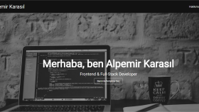 Kişisel Web Sitem