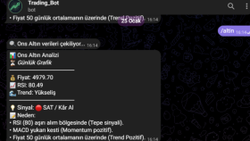 Python Telegram Yatırım Analiz Botu