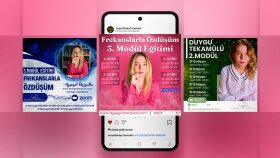 Online Eğitim Sosyal Medya Gönderi Tasarımları
