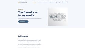 MD Tercüme - Web sitesi