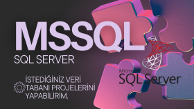 MS SQL(Microsoft SQL Server) projelerinizi yapabilirim