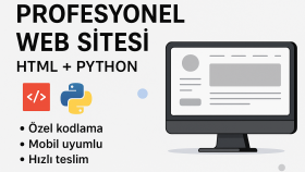 mobil uyumlu profesyonel web sitesi yaparım