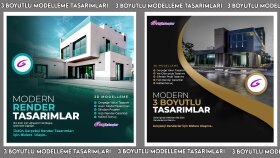 Gerçekçi üç boyutlu mimari modellemeler