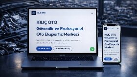 Kılıç Oto Ekspertiz Kurumsal Websitesi 