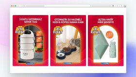 INNOVATIVE TECHNOLOGY Trendyol Mağaza Tasarımı
