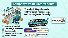 trendyol ve hepsi burada'da kârlı verimli mağaza yönetirim