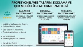 çok modüllü özel platformlar geliştiriyorum