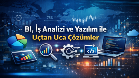 iş analizi ve yazılım ile uçtan uca çözümler sunabilirim