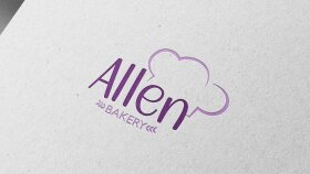 Allen Bakery - Logo Tasarımı