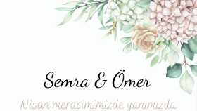sizin için hoş tasarımlı davetiyeler yapabilirim