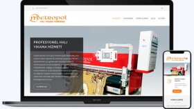 Metropol halı kurumsal web sitesi