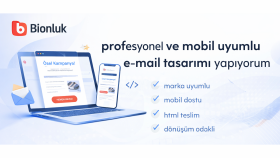 html uyumlu modern e-mail tasarımı yapıyorum