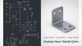 AutoCad ve SolidWorks ile 2d ve 3d çizimler yaparım