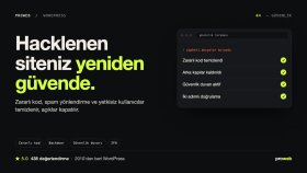 hacklenmiş WordPress sitenizi temizler ve korumaya alırım