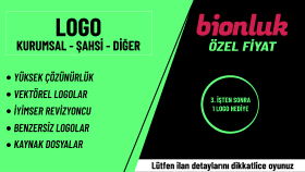 size minimalist logo tasarlarım