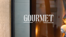 GourmetCafe Vintage LOGO tasarımı