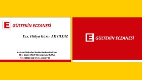 Gültekin Eczanesi Kartvizit Tasarımı