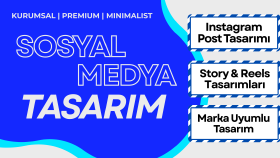 sosyal medya hesaplarınız için tasarımlar yaparım