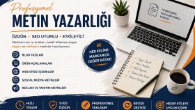markanıza özel profesyonel metinler yazabilirim