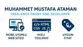 html, css, js ile modern ve hızlı web siteleri hazırlıyorum